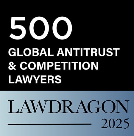 Lawdragon 2025 Global Antitrust & Competition Lawyers Badge